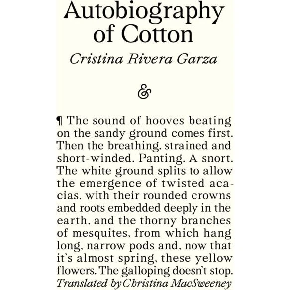 Autobiography of Cotton - Trykt bog