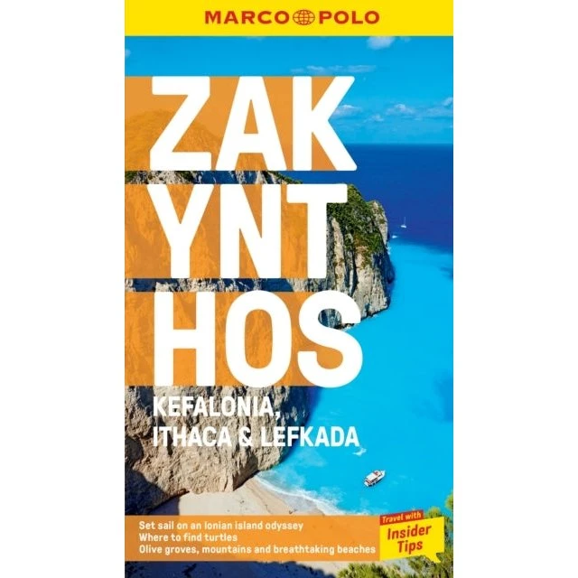 Marco Polo Zakynthos og Kefalonia Pocket Travel Guide