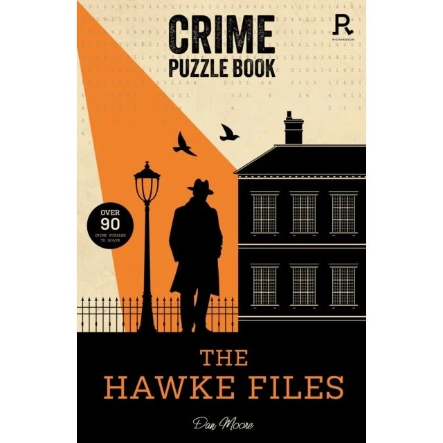 The Hawke Files - Krimi-puslespilsbog til voksne