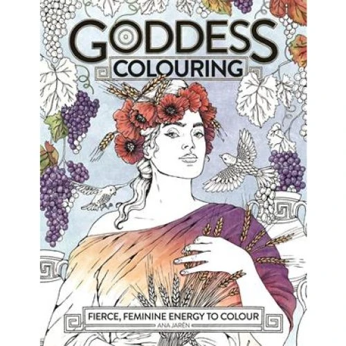 Ana Jarén - Goddess Colouring Bog