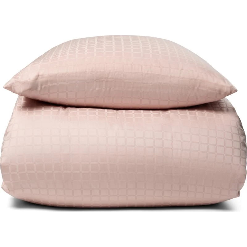 By Night Daisy bomuldssatin sengesæt 140x200 rosa