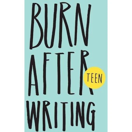 Burn After Writing: Teen - Rhiannon Shove - Engelsk bog