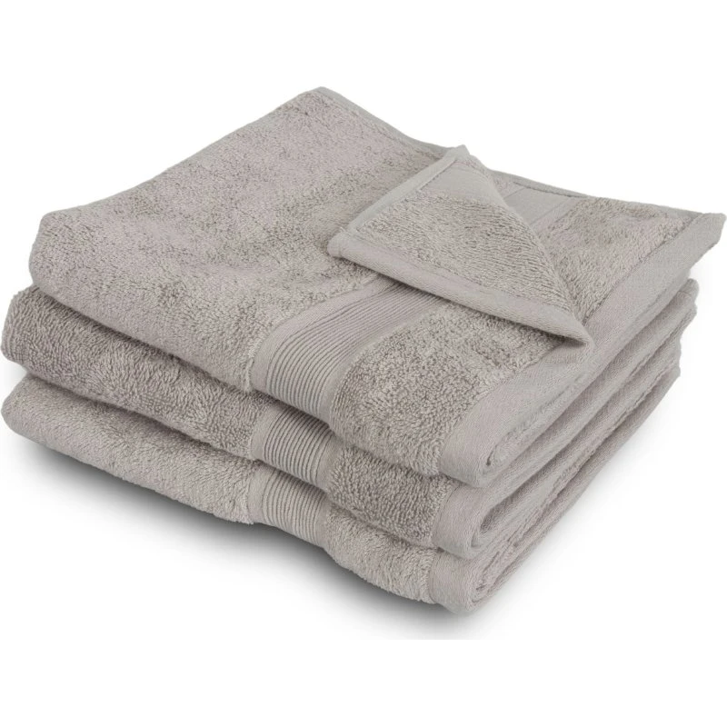 Bambus håndklæde 50x100 cm - Sand (60% bambus)