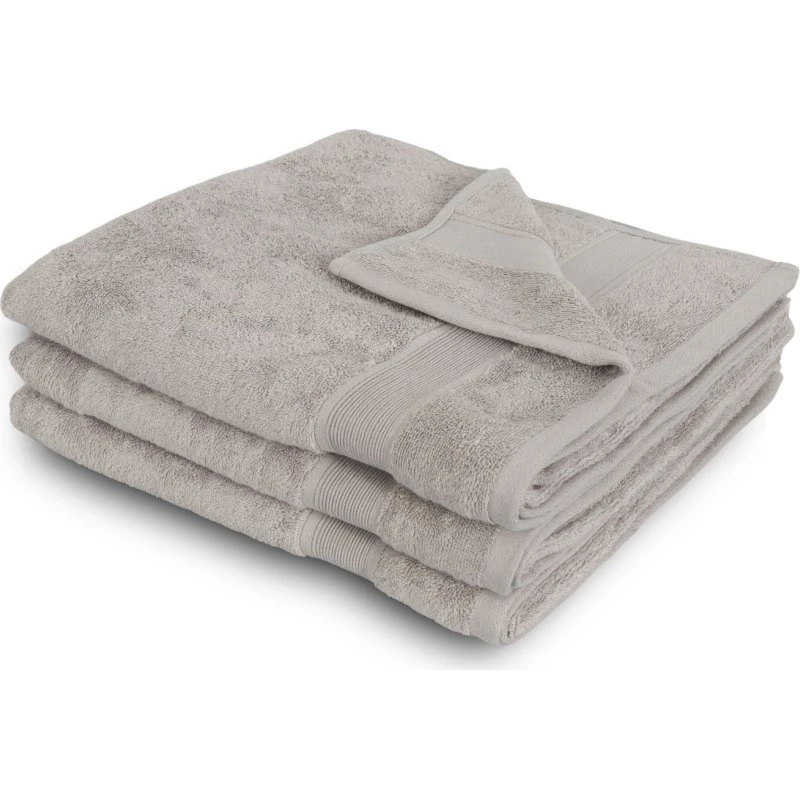 Bambus badehåndklæde 70x140 cm – Sand (60% bambus)