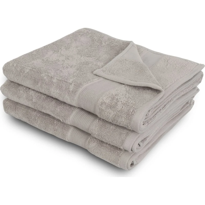 Bambus badelagen 100x150 cm - Sand (60% bambus)