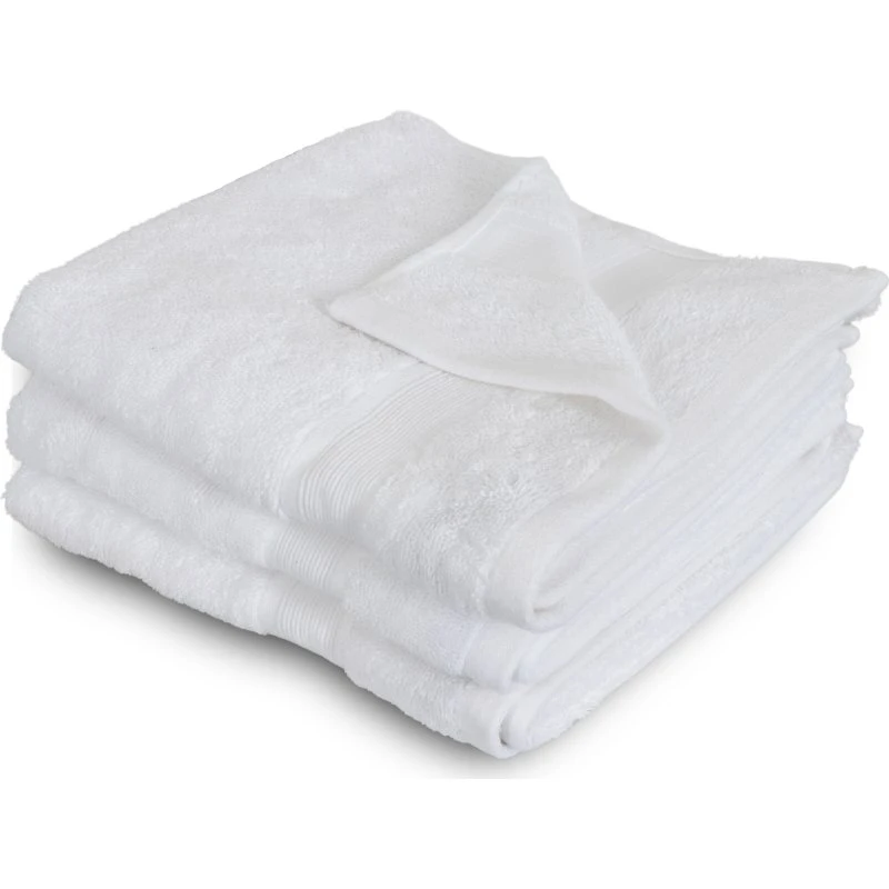 Bambus gæstehåndklæde 40x60 cm – Hvid, 600 g/m²