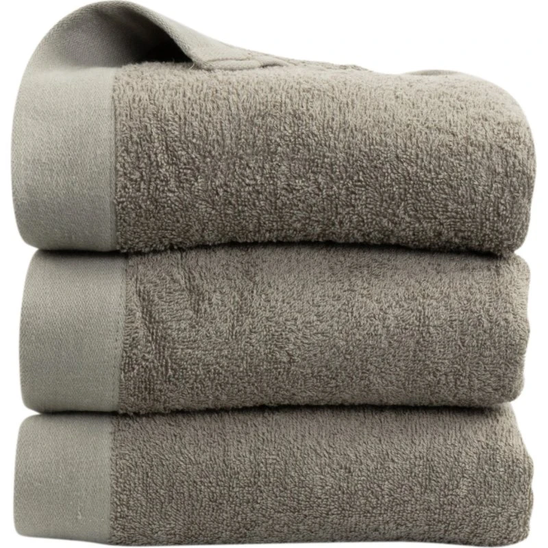 Gæstehåndklæde 40x60 cm – 100% blød bomuld, lysegrøn (By Borg)