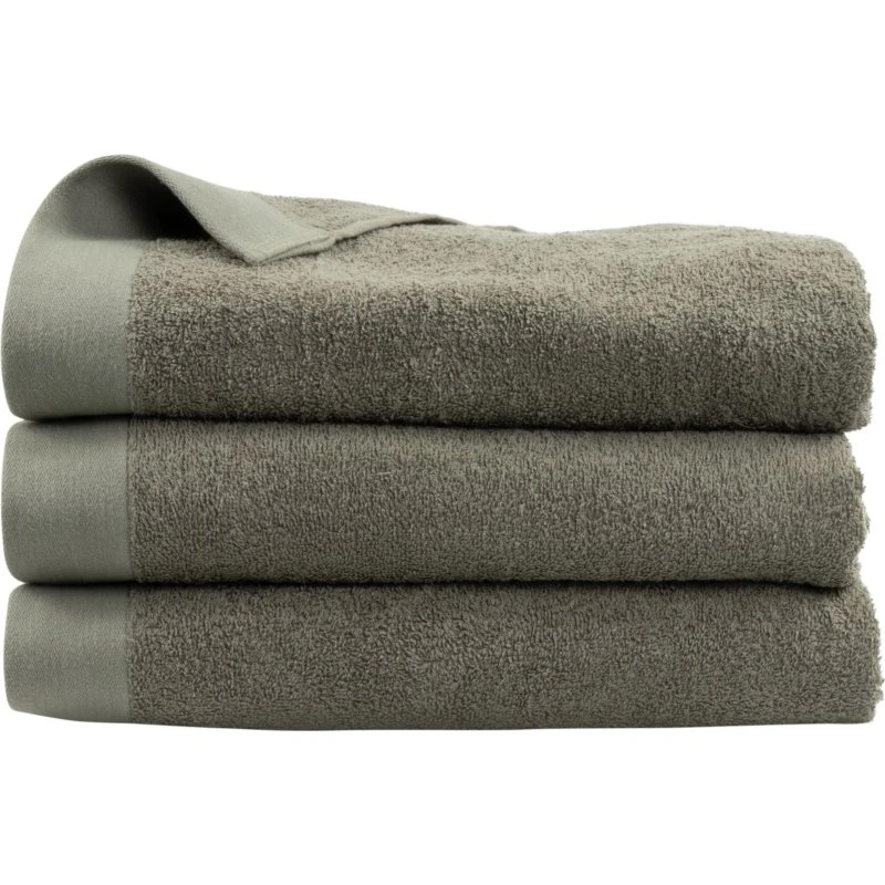 By Borg badelagen 100x150 cm – lysegrøn valmue, 500 g/m²