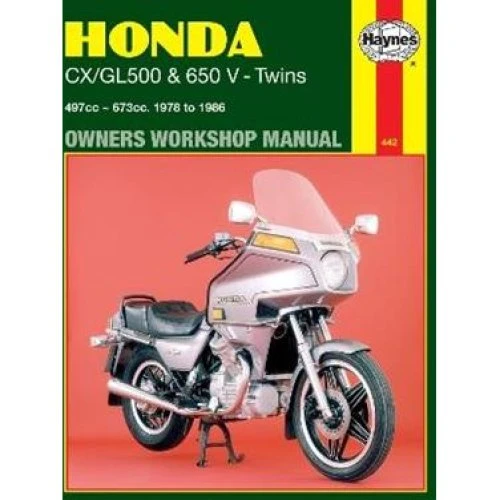 Haynes Manual: Honda CX/GL500 & 650 V-Twins (1978-1986)