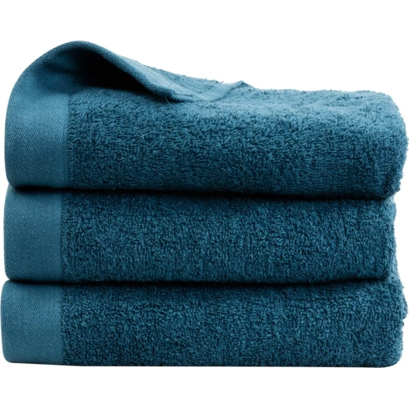 By Borg håndklæde 50x100 cm 100% bomuld - mørkeblå