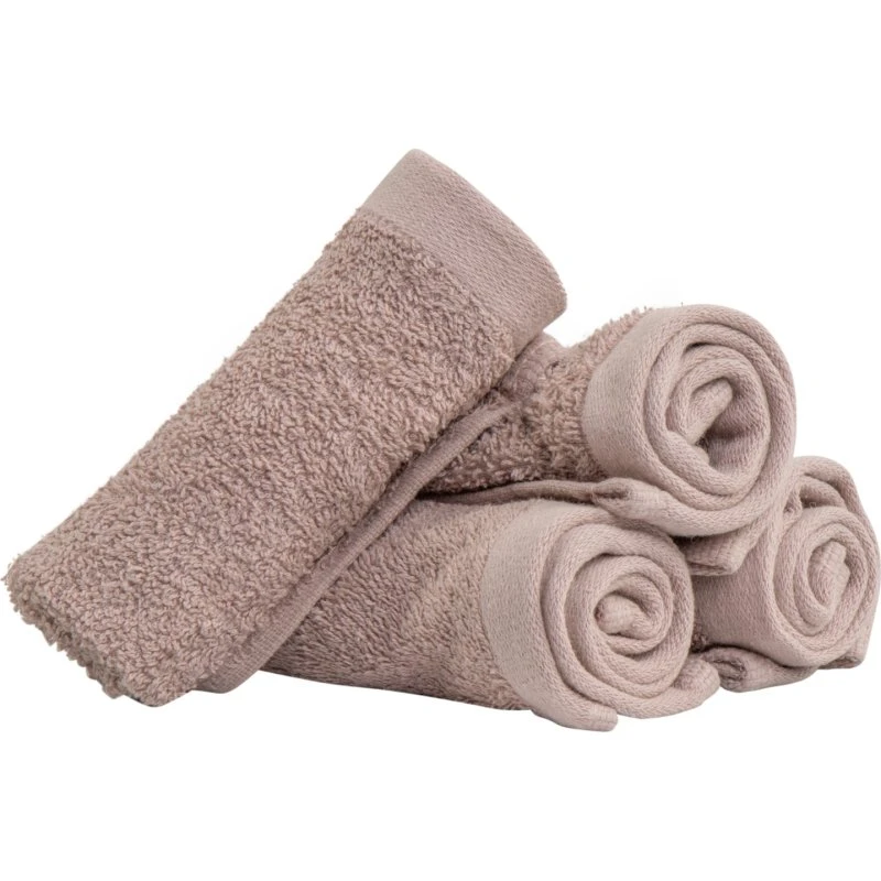 By Borg Vaskeklude 4-pak 30x30 cm – Rosa valmue