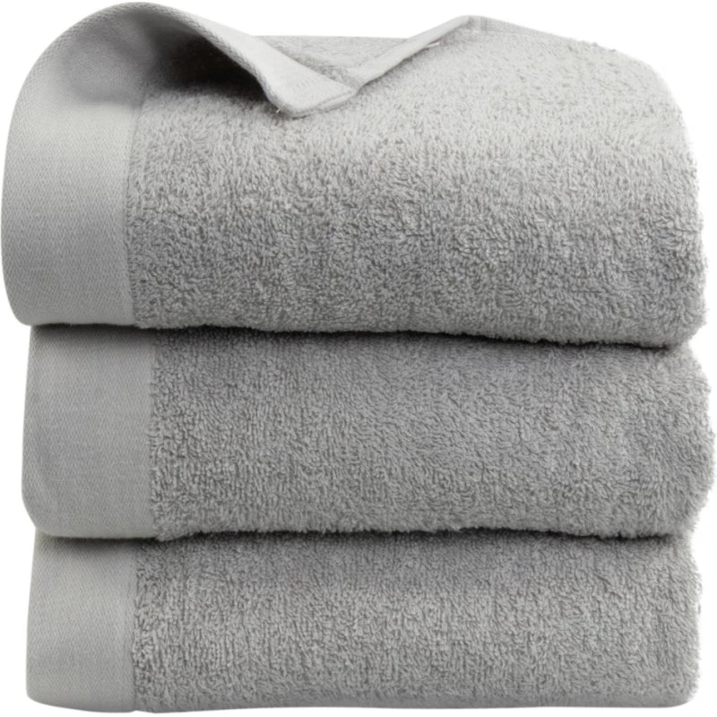 By Borg gæstehåndklæde 40x60 cm – 100% bomuld, lysegrå