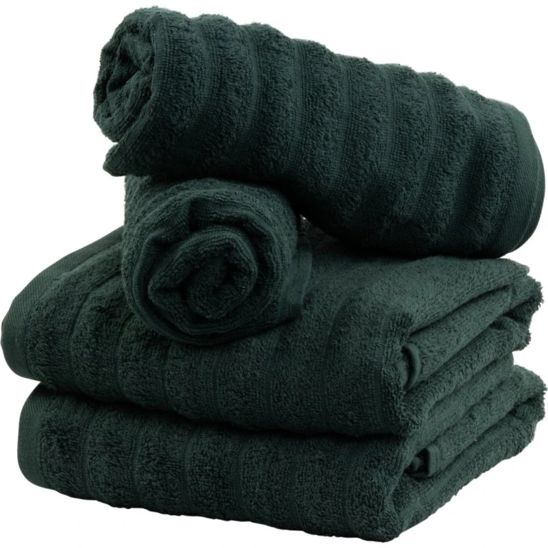 Badehåndklæder 2 stk 70x140 cm - Borg Living, brun