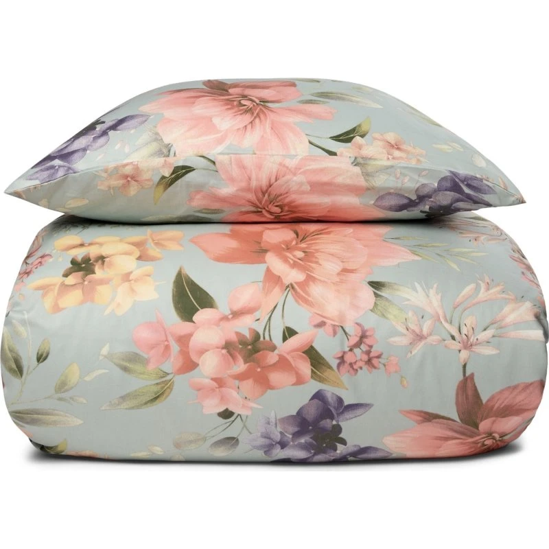 By Night Summer Bloom - Dobbeltseng 200x220, bomuldssatin