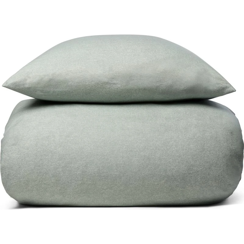 By Night Flonel baby sengetøj 70x100 cm – Green Melange