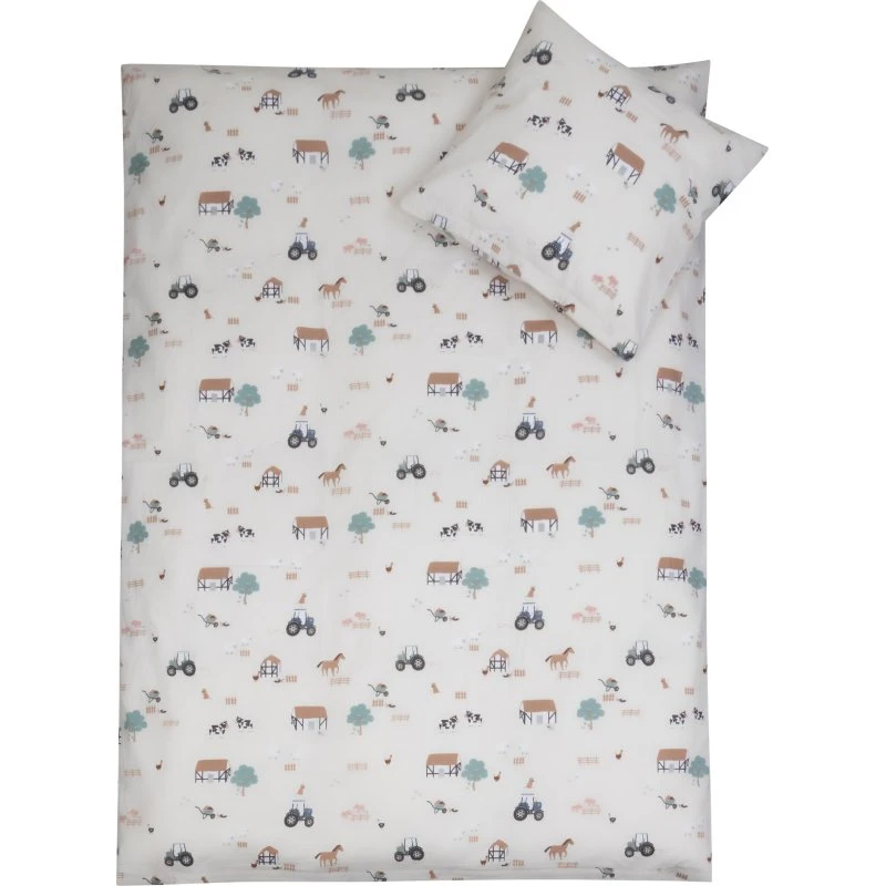 Baby sengetøj 70x100 cm – Bondegård 100% bomuld