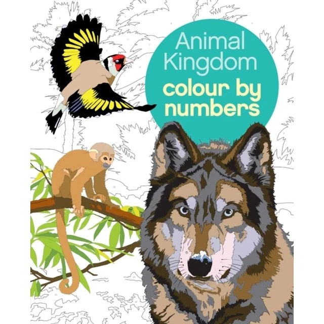 Animal Kingdom Colour by Numbers - Martin Sanders & Arpad Olbey