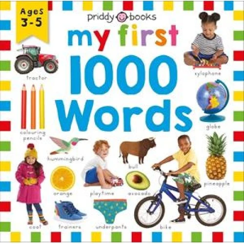 Priddy Learning: My First 1000 Words - Børnebog