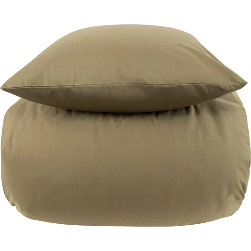 Nordstrand Home stonewashed sengesæt 200x220 cm - Grøn