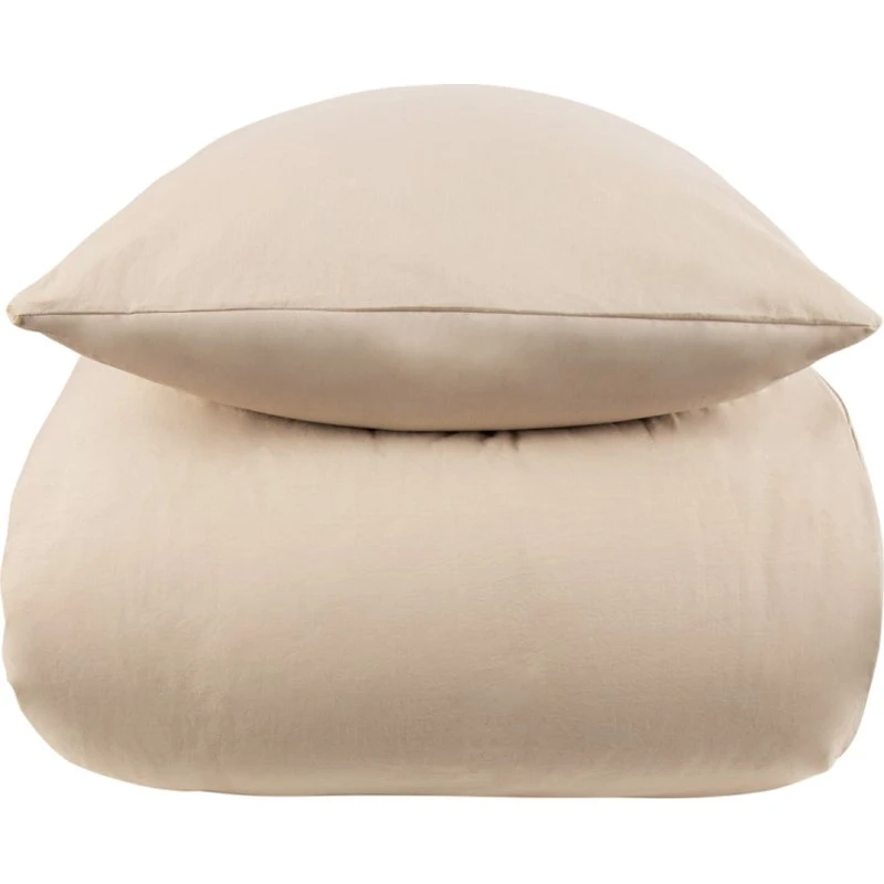 Nordstrand Home Stonewashed sengetøj 140x220 - Sand