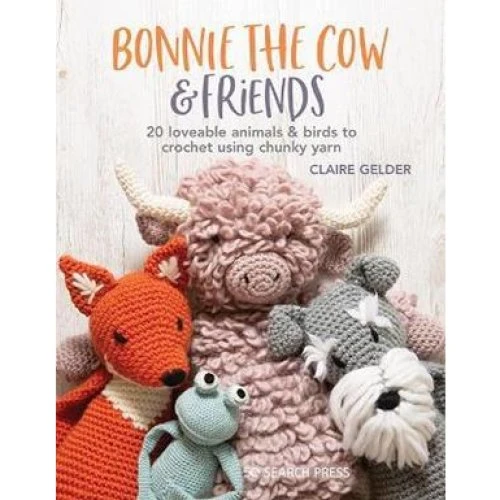 Claire Gelder: Bonnie the Cow & Friends - Hækdebog