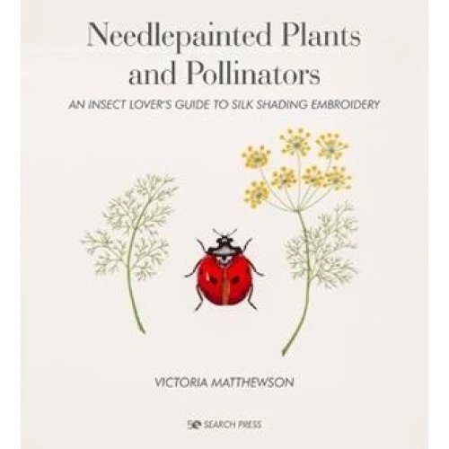 Victoria Matthewson: Needlepainted Plants and Pollinators Bog