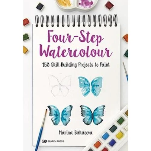Marina Bakasova: Four-Step Watercolour - Bog