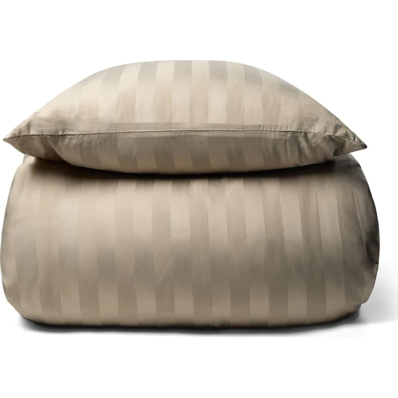 Nordstrand Home bambus sengetøj 140x220 sand - jacquard