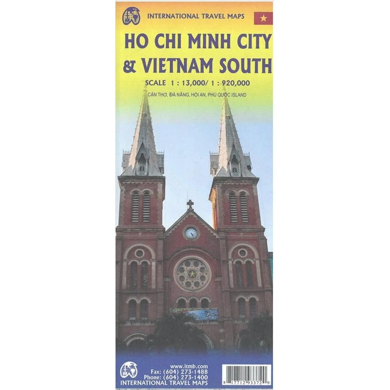 Itmb Publishing: Ho Chi Minh City & Mekong Delta - Engelsk kortbog
