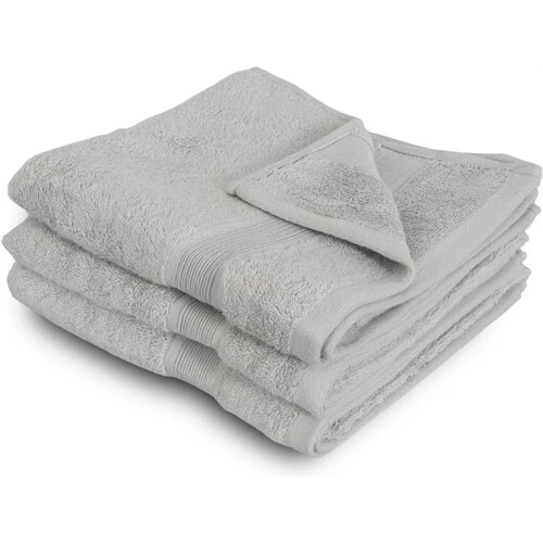 Excellent - By Borg Bambus håndklæde 50x100 cm Lysegrå