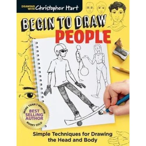 Christopher Hart: Begin to Draw People - Bog