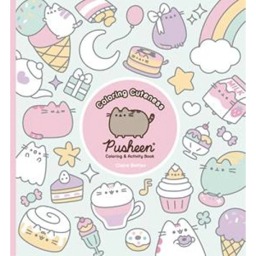 Claire Belton - Coloring Cuteness - Pusheen farvebog