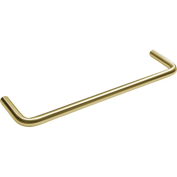 D Line håndklædestang 65 cm – børstet messing