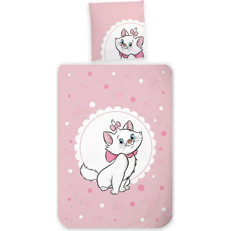Aristocats junior sengetøj 100x140 cm – Marie, 100% bomuld