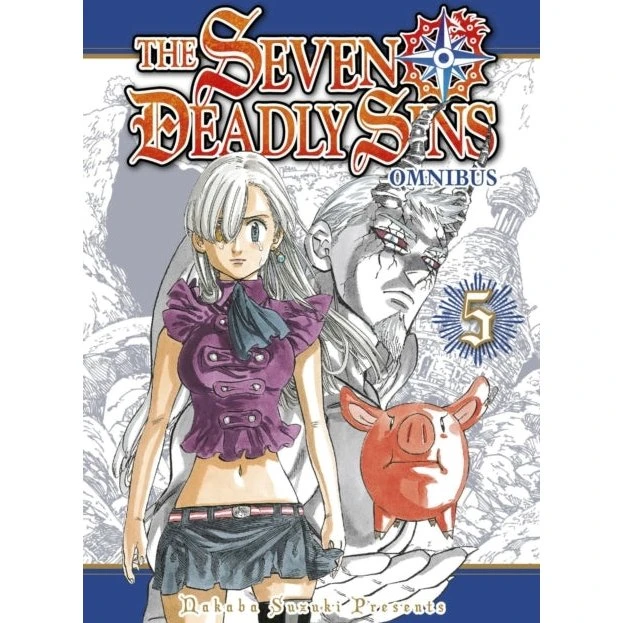 The Seven Deadly Sins Omnibus 5 (Vol. 13-15) - Nakaba Suzuki