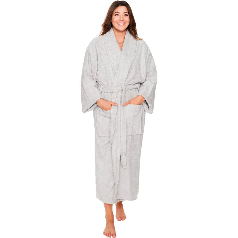 Excellent by Borg bambus morgenkåbe S/M – Light Grey