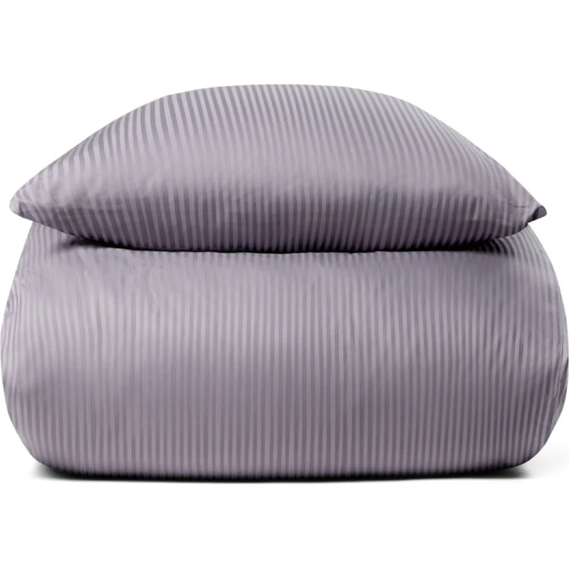 Egyptisk bomuldssatin sengesæt 150x210 cm – Lavendel