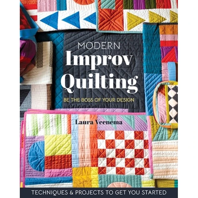 Modern Improv Quilting af Laura Veenema