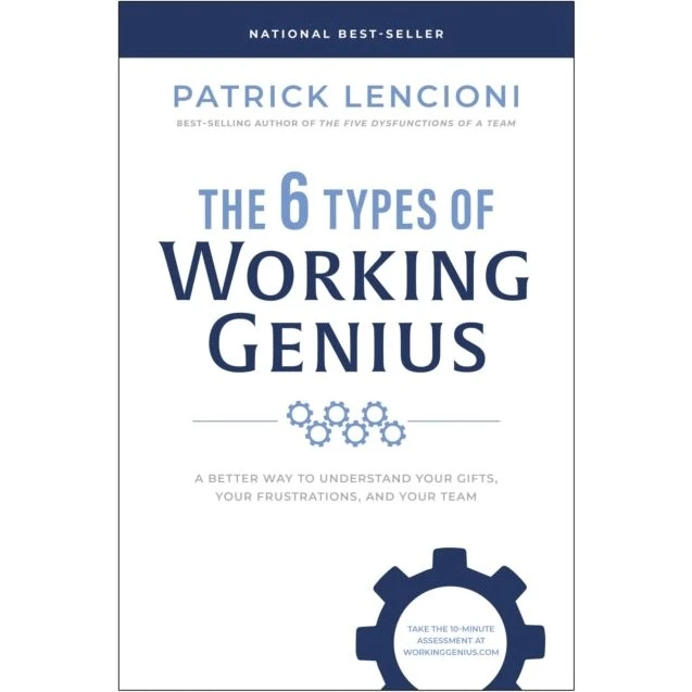Patrick Lencioni: The 6 Types of Working Genius