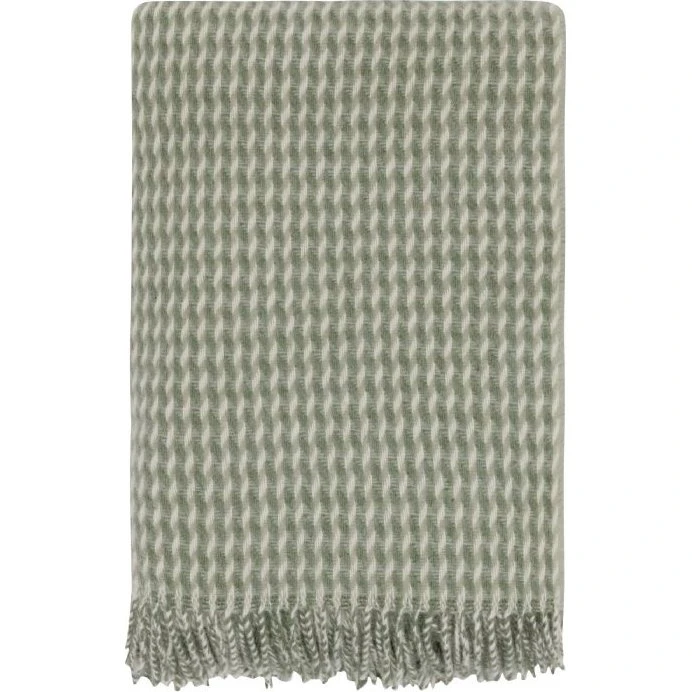 Høie Teide uldplaid 100% ren ny uld 120x180 cm