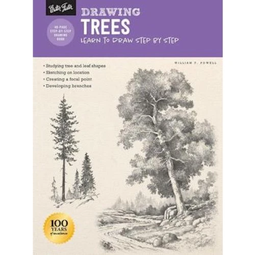William F. Powell: Drawing: Trees