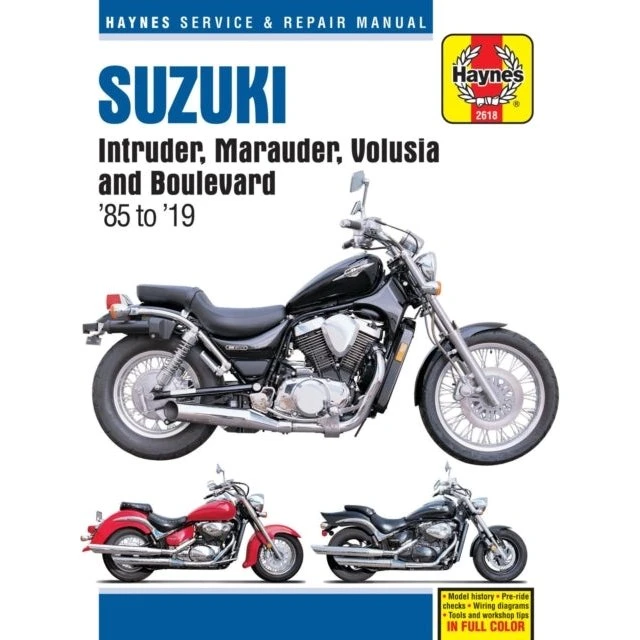 Haynes Service & Repair Manual: Suzuki Intruder, Marauder & Boulevard