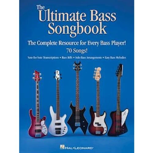 Hal Leonard The Ultimate Bass Songbook