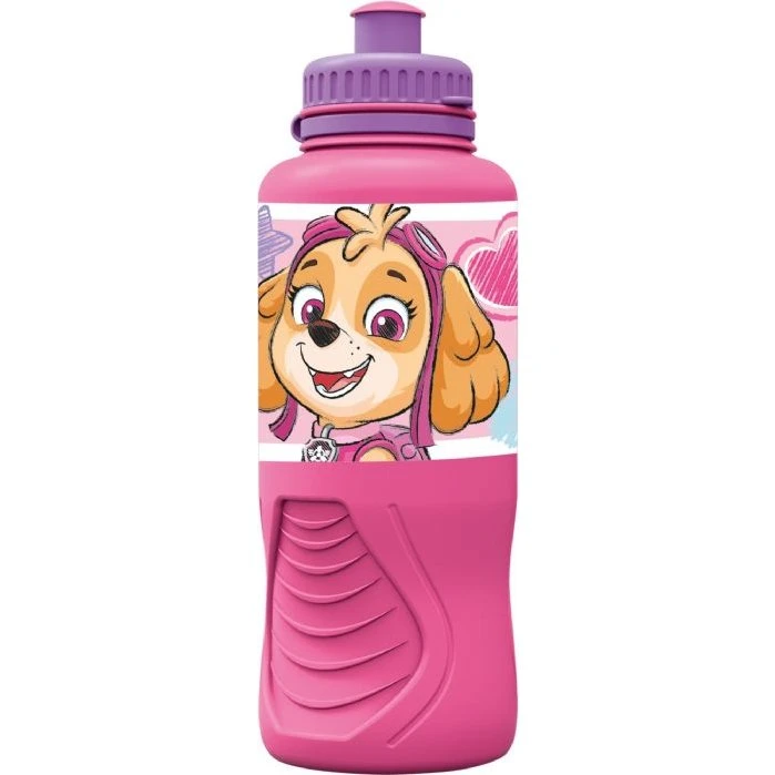 Paw Patrol drikkedunk 400 ml – BPA-fri, lilla/lyserød