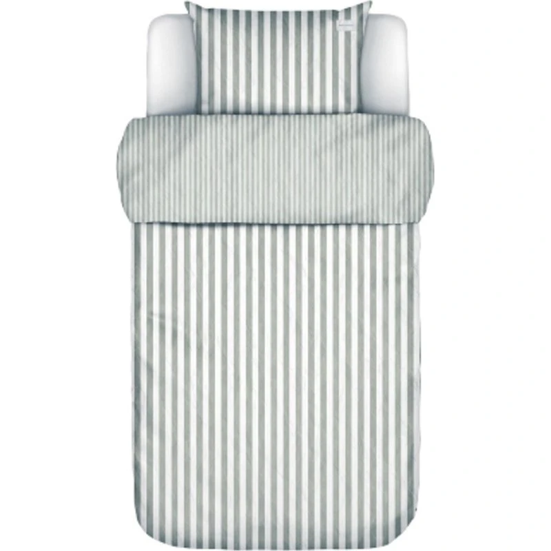 Marc O'Polo Mikkeli 140x200 cm - Stribet/Ensfarvet grå