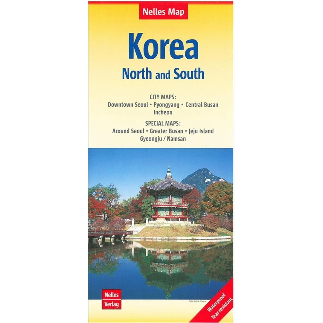 Nelles Verlag Korea North & South - Engelsk kortbog