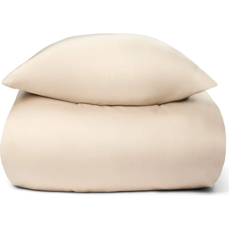 Nature By Borg bambus sengetøj 140x220 beige (100% bambus)