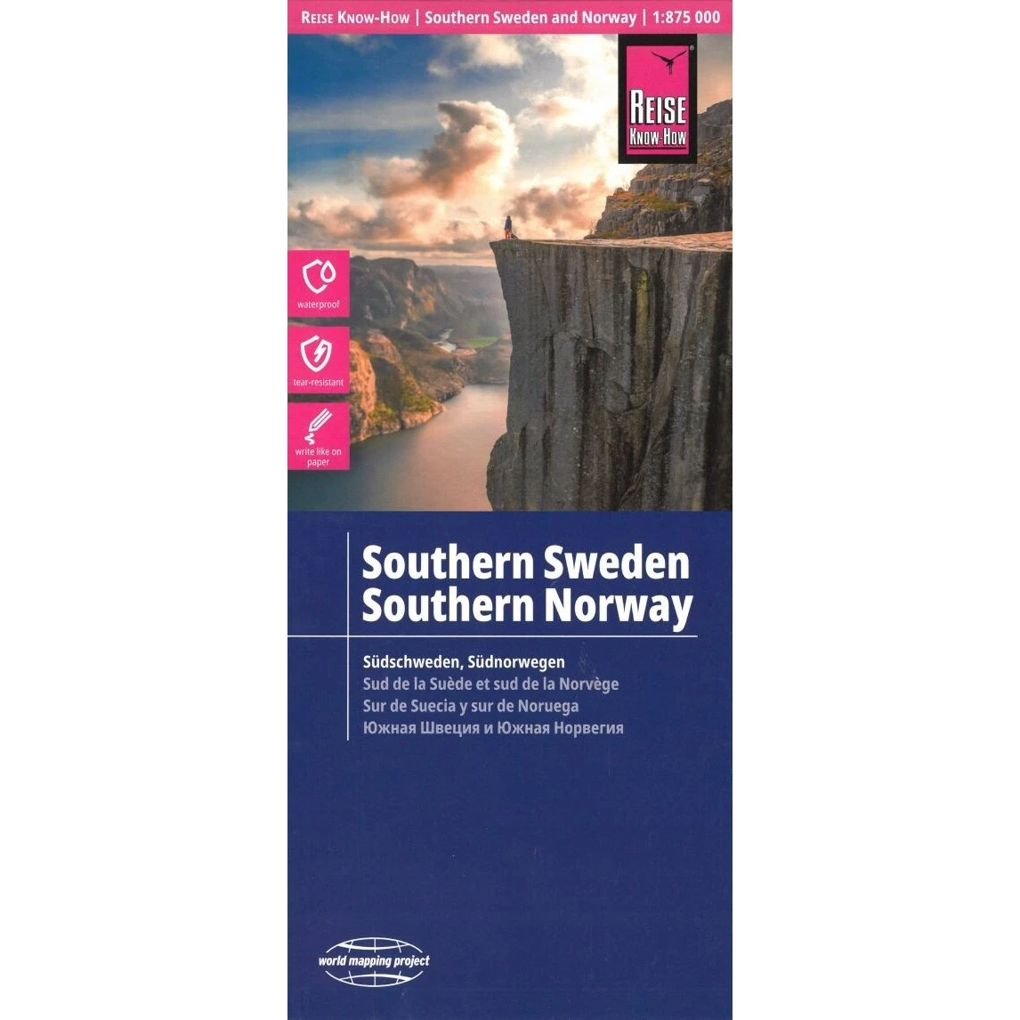Reise Know-how: Sweden South, Norway South - Engelsk kortbog