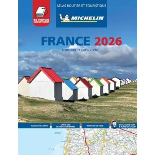Michelin France 2026 - Tourist & Motoring Atlas Multi-flex