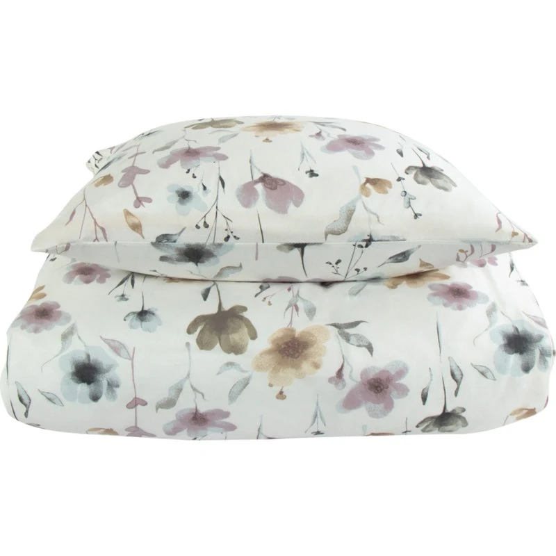 By Night Kingsize sengetøj 240x220 100% bomuldssatin - Flower